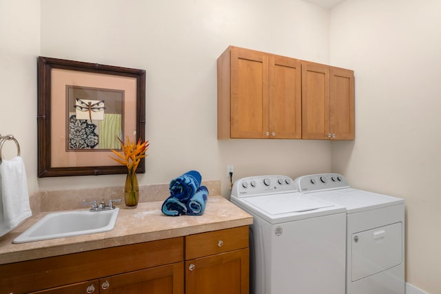 4194 Waileia Pl, Princeville, HI 96722 - washroom featuring cabinet space and washing machine and dryer
