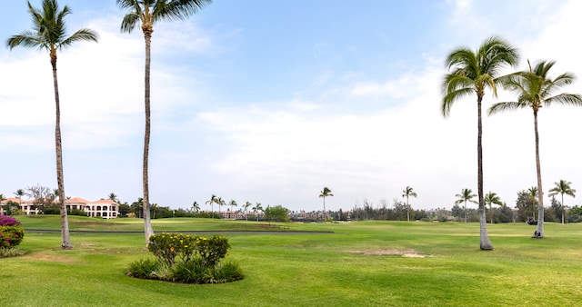 69-1010 Keana Pl Unit F105, Waikoloa, HI 96738 - surrounding community with a lawn and golf course view