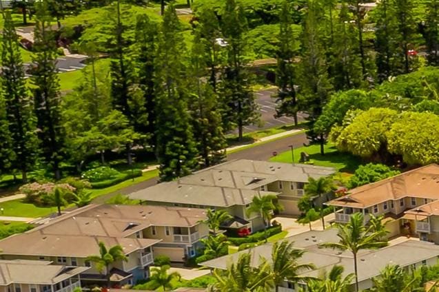 4919 Pepelani Lp Unit 19C, Princeville, HI 96722 - aerial perspective of suburban area