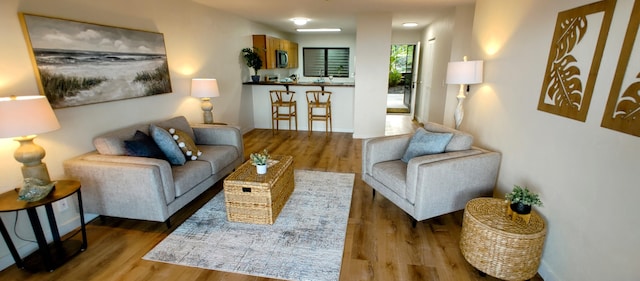 77-305 Kalani Way Unit 6, Kailua-Kona, HI 96740 - living room featuring wood finished floors