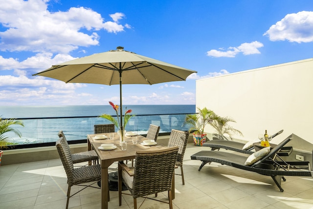 5454 Ka Haku Rd Unit 307, Princeville, HI 96722 - balcony featuring a water view