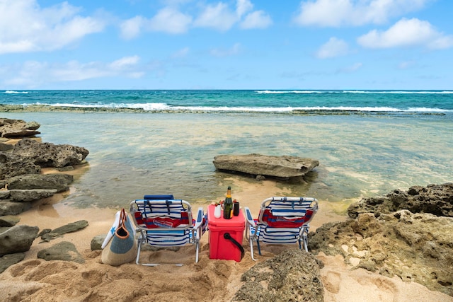 7312 Alealea Rd, Hanalei, HI 96722 - water view featuring nearby beach