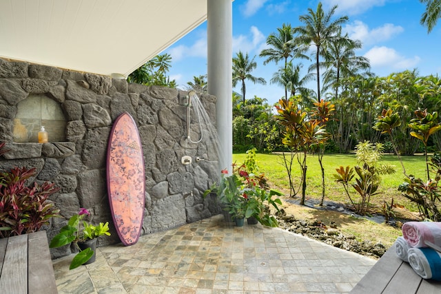 7312 Alealea Rd, Hanalei, HI 96722 - view of patio