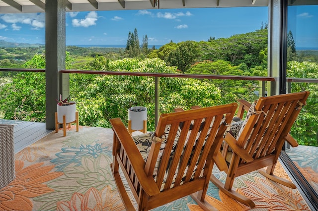 4282 Kalaheo Dr, Kalaheo, HI 96741 - view of deck