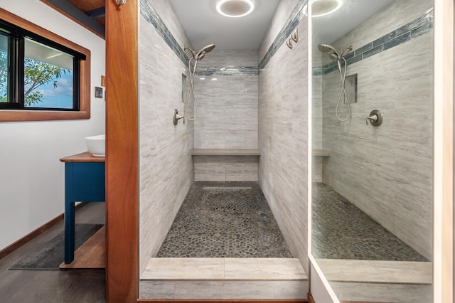 4282 Kalaheo Dr, Kalaheo, HI 96741 - full bath with a tile shower