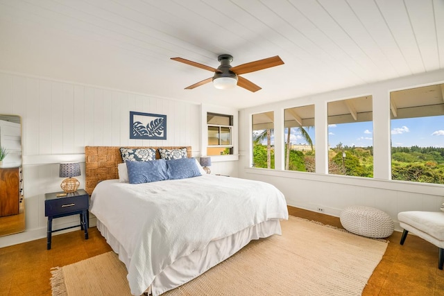 2819 Kapena St, Lihue, HI 96766 - bedroom featuring a ceiling fan