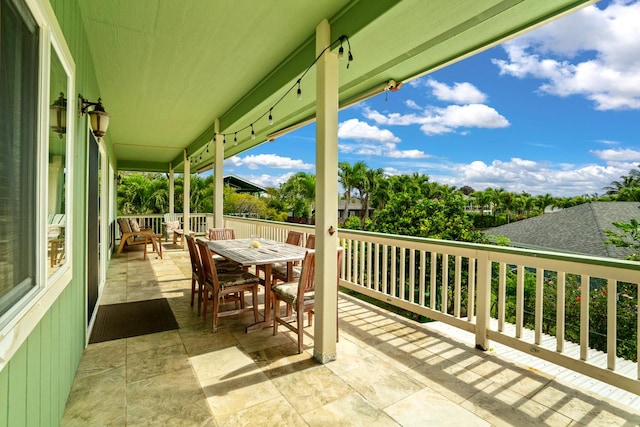 4355 Liliuokalani Pl, Kilauea, HI 96754 - view of patio / terrace with outdoor dining space