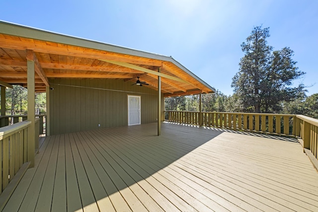 92-8856 Orchid Pkwy, Ocean View, HI 96737 - deck with ceiling fan