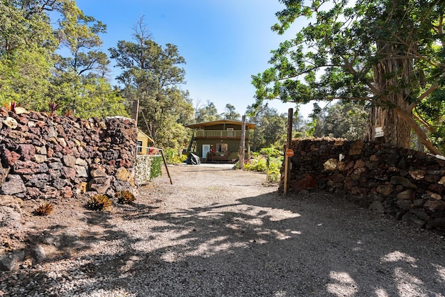 92-8856 Orchid Pkwy, Ocean View, HI 96737 - view of yard