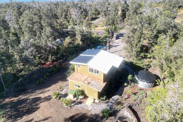 92-8856 Orchid Pkwy, Ocean View, HI 96737 - view from above of property featuring a heavily wooded area