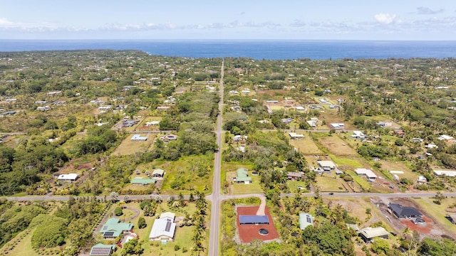 15-1754 Paradise Dr, Keaau, HI 96749 - aerial view of property and surrounding area featuring a large body of water