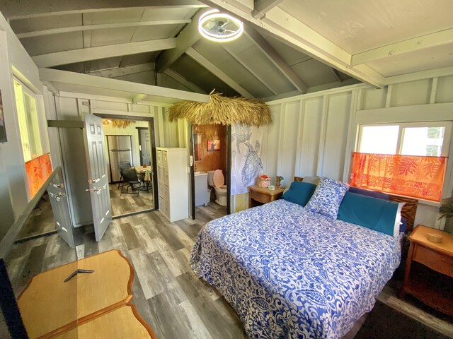 11-3141 Ala Kapena, Volcano, HI 96785 - bedroom featuring wood finished floors