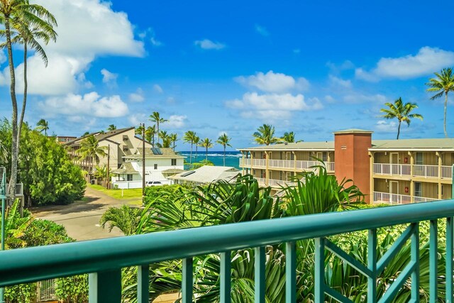 4-820 Kuhio Hwy Unit C306, Kapaa, HI 96746 - balcony with a water view