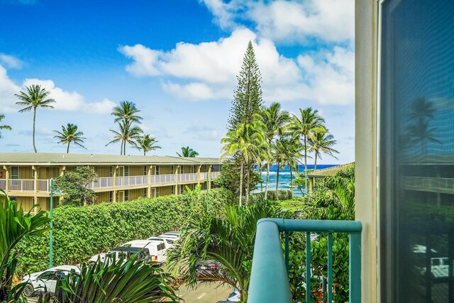 4-820 Kuhio Hwy Unit C306, Kapaa, HI 96746 - view of balcony