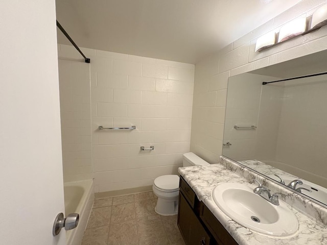 4156 Rice St Unit 404, Lihue, HI 96766 - bathroom featuring vanity, toilet, and shower / washtub combination