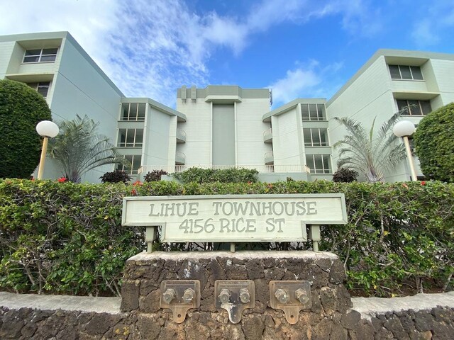 4156 Rice St Unit 404, Lihue, HI 96766 - view of community sign