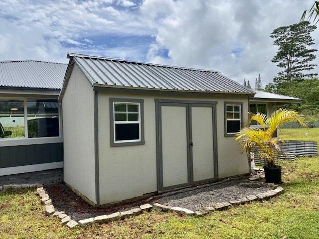 15-1884 14th Ave, Keaau, HI 96749 - view of shed
