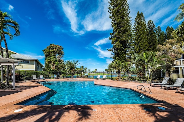 68-3890 Lua Kula St Unit 1601, Waikoloa, HI 96738 - community pool featuring a patio area