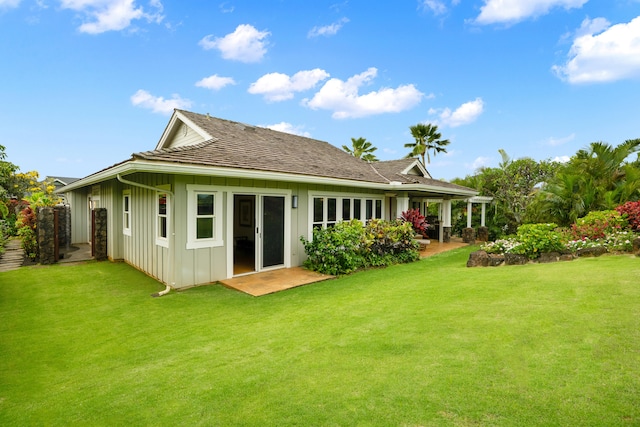 5385 Kolepa Pl, Koloa, HI 96756 - back of property featuring board and batten siding