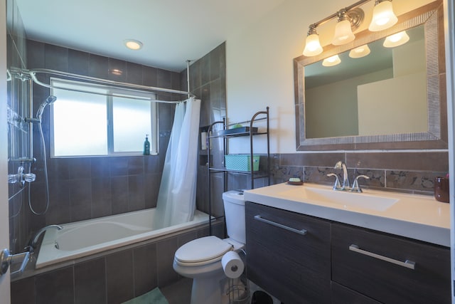 15-1517 7th Ave, Keaau, HI 96749 - full bath with tiled shower / bath, toilet, vanity, and tile patterned floors