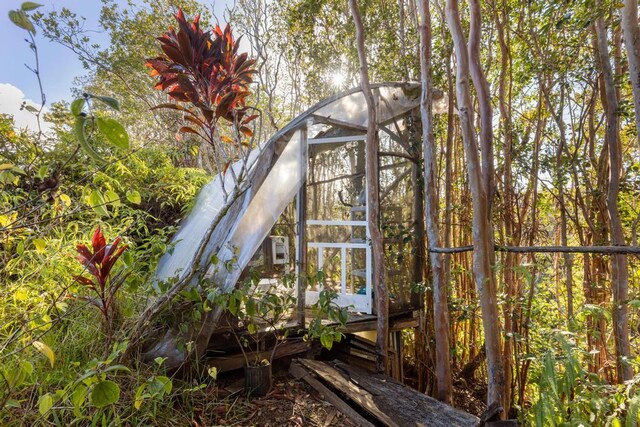 32-520 Piha Kahuku Rd, Ninole, HI 96773 - view of greenhouse