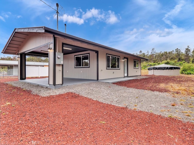11-3063-A Puolani St, Volcano, HI 96785 - rear view of house featuring a patio area