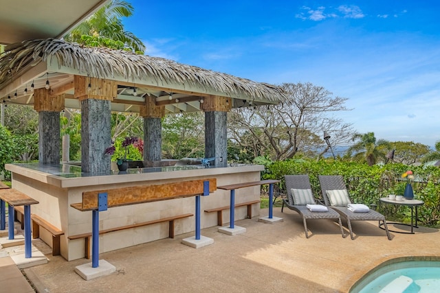 74-4999 Hao Kuni Pl, Kailua-Kona, HI 96740 - view of patio / terrace with a gazebo