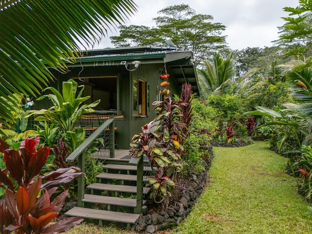 14-3401 Pakalana Rd, Pahoa, HI 96778 - exterior space with a yard