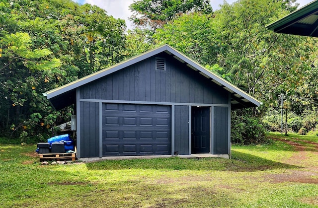 13-831 Malama St, Pahoa, HI 96778 - view of detached garage