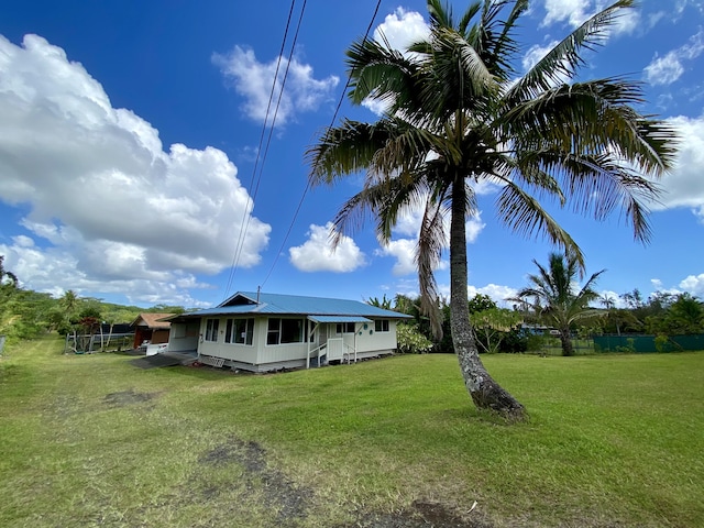 16-252 Pohaku Dr, Keaau, HI 96749 - view of yard