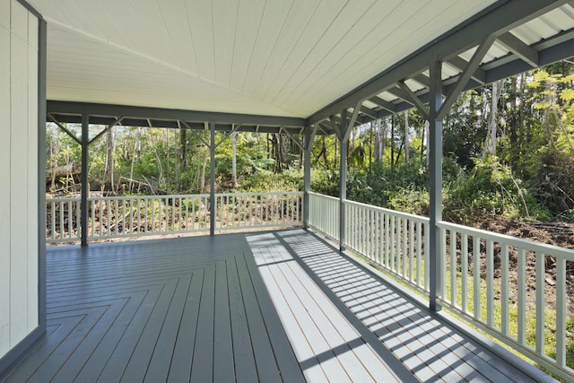 15-1983 27th Ave, Keaau, HI 96749 - view of wooden terrace
