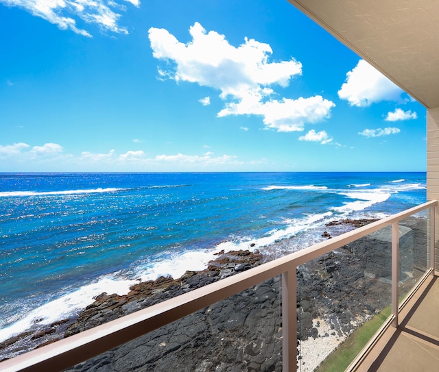 5050 Lawai Rd Unit 413, Koloa, HI 96756 - water view featuring local beach