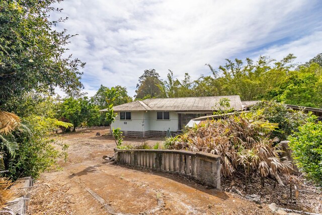 44-3275 Hoo Kahua Rd, Honokaa, HI 96727 - view of rear view of property