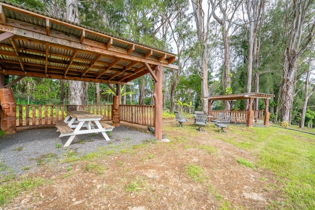 48-5319 Kukuihaele Rd, Honokaa, HI 96727 - view of green lawn featuring view of wooded area