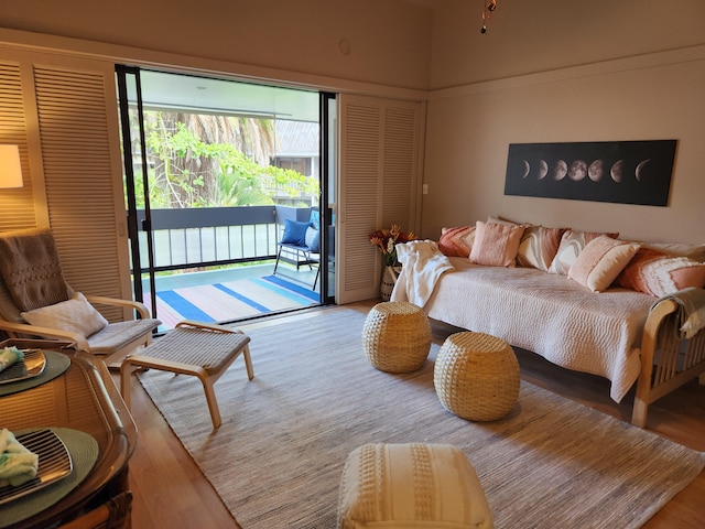 400 Hualani St Unit 5342, Hilo, HI 96720 - living area with wood finished floors