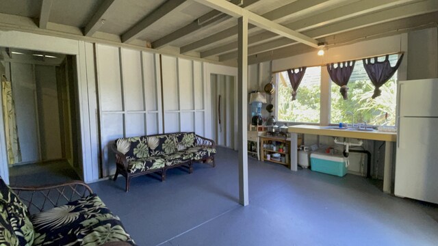 12-7026 Wehelauniu St, Pahoa, HI 96778 - view of patio / terrace with a sink