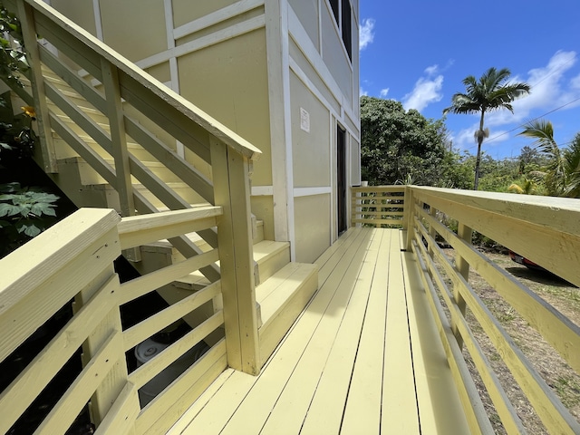 12-7026 Wehelauniu St, Pahoa, HI 96778 - view of wooden deck