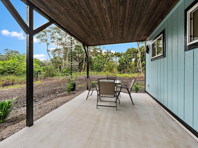 15-2792 Opae St, Pahoa, HI 96778 - view of patio / terrace featuring outdoor dining area