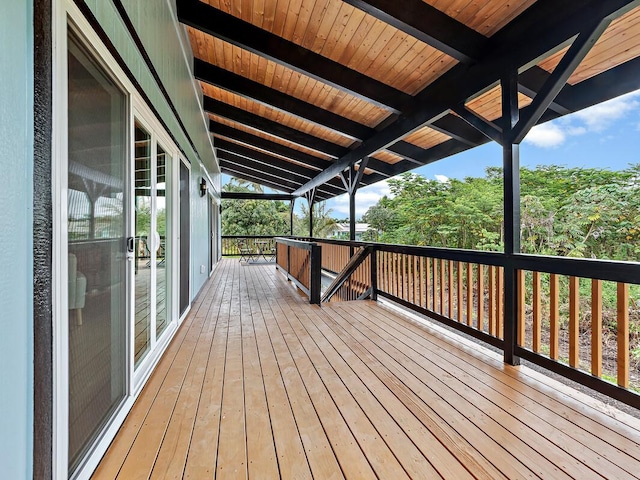 15-2792 Opae St, Pahoa, HI 96778 - view of deck