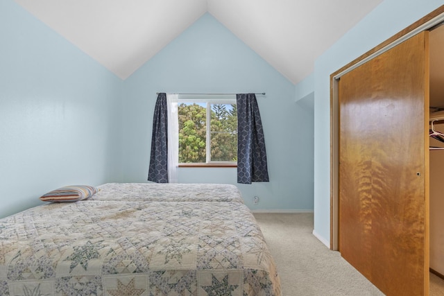 15-1948 12th Ave, Keaau, HI 96749 - bedroom featuring light carpet and lofted ceiling