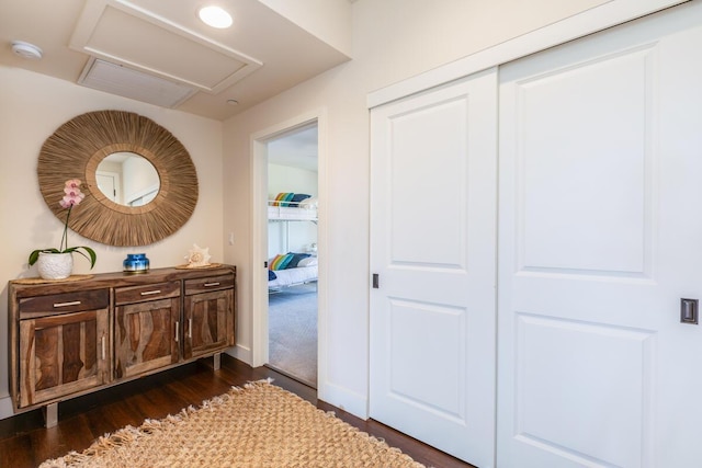 2611 Kiahuna Plantation Dr Unit 4G, Koloa, HI 96756 - hallway featuring dark wood-style floors