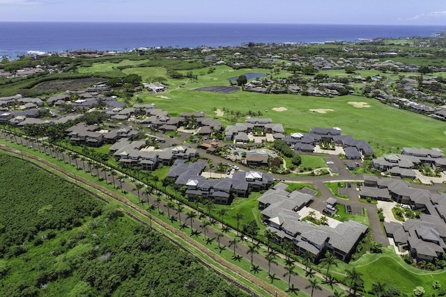 2611 Kiahuna Plantation Dr Unit 4G, Koloa, HI 96756 - aerial perspective of suburban area featuring a nearby body of water and a golf course