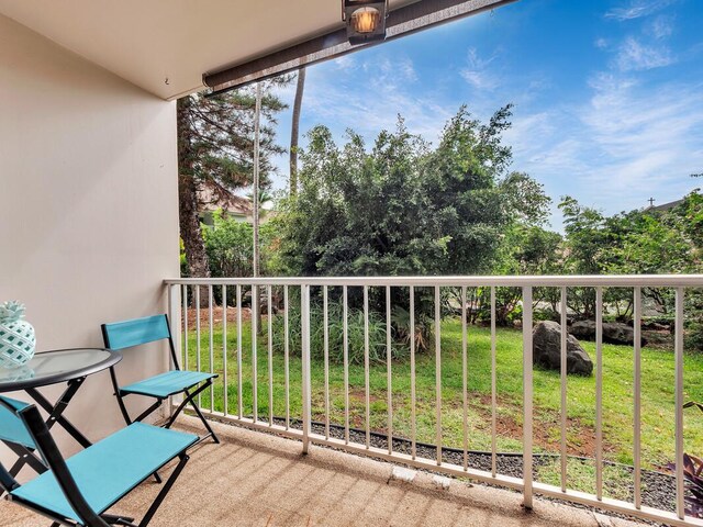 75-5766 Kuakini Hwy Unit 101, Kailua-Kona, HI 96740 - view of balcony