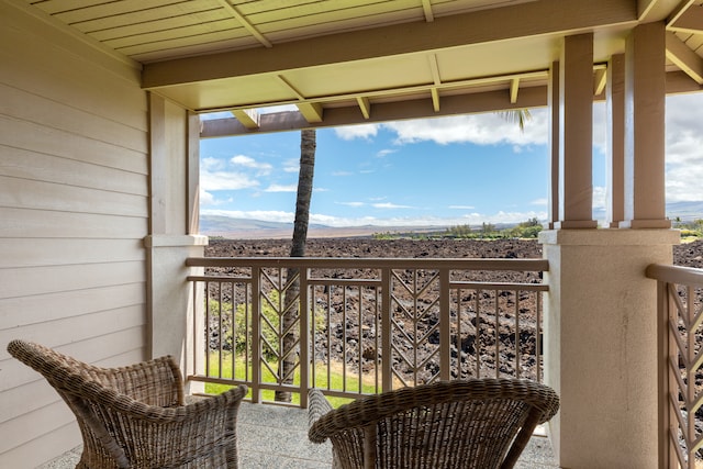 69-555 Waikoloa Beach Dr Unit 1704, Waikoloa, HI 96738 - balcony with a mountain view