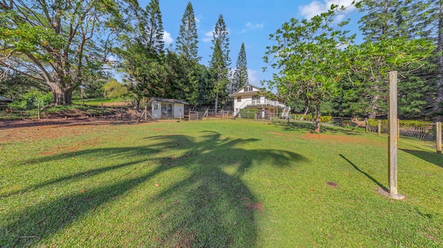 4740 Lae Rd, Kalaheo, HI 96741 - view of yard