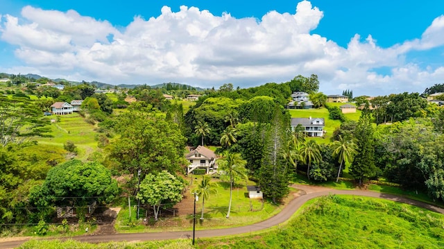4740 Lae Rd, Kalaheo, HI 96741 - drone / aerial view of a tree filled landscape