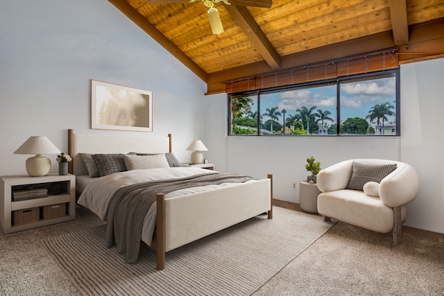 68-3840 Lua Kula St Unit D201, Waikoloa, HI 96738 - bedroom featuring carpet floors and wooden ceiling