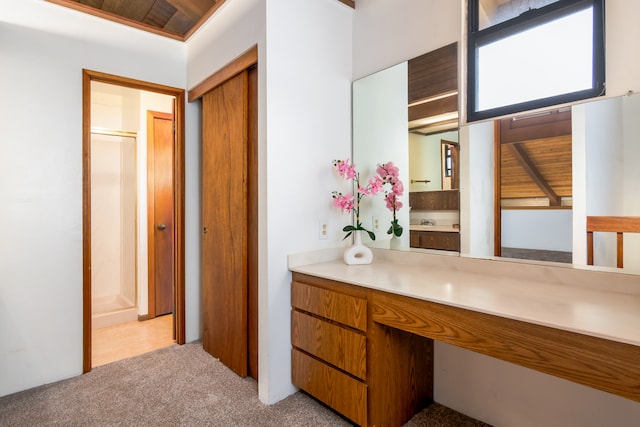 68-3840 Lua Kula St Unit D201, Waikoloa, HI 96738 - bathroom with a shower stall and vanity