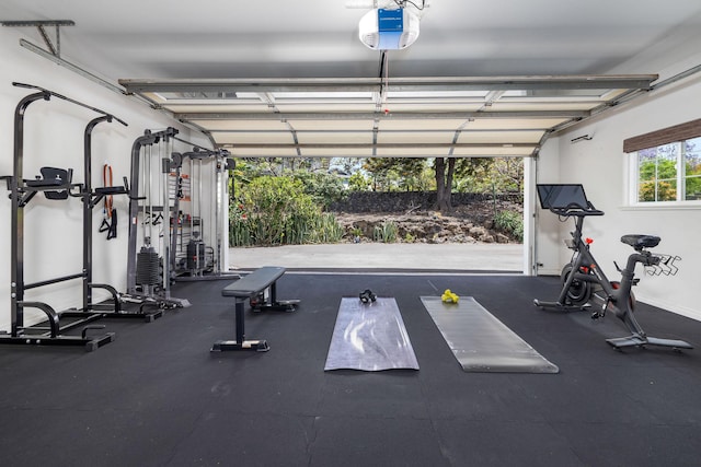 71-1876 Puu Lani Loop, Kailua-Kona, HI 96740 - workout room with a garage