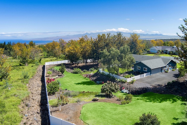 71-1876 Puu Lani Loop, Kailua-Kona, HI 96740 - aerial view of property and surrounding area with a mountainous background